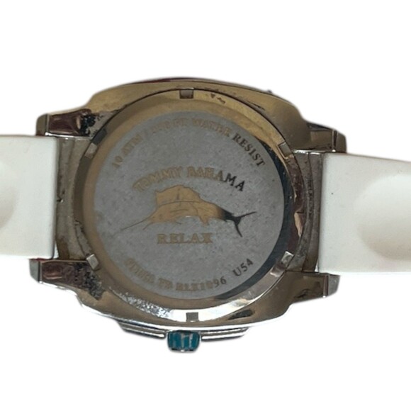 Tommy Bahama Women's Watch Relax TB RLX1096 10 ATM Silicone New Battery - Picture 4 of 4
